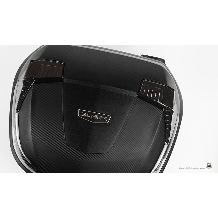 Кофр MONOLOCK л Givi - B37NT, чёрный, серебристый