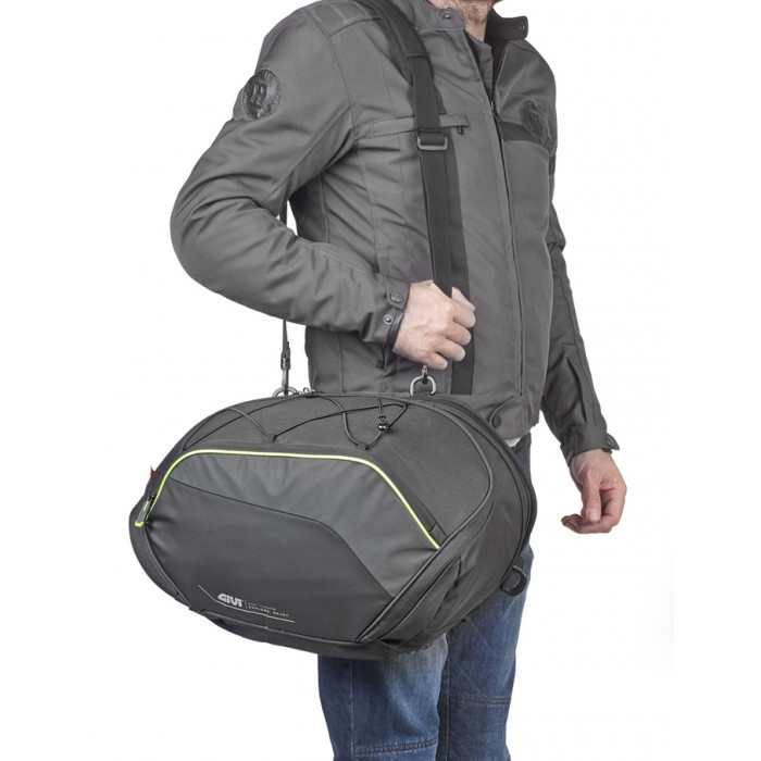 Боковые сумки расширяемые GIVI EA127B 20/30 л.