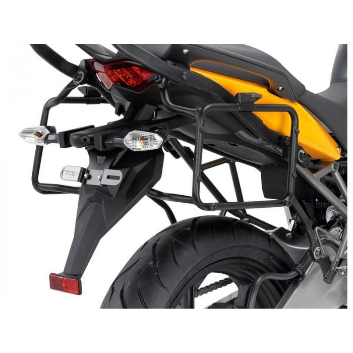Крепеж боковых кофров KAPPA KLR450 для KAWASAKI Versys 650 (2010-2014), цвет Черный