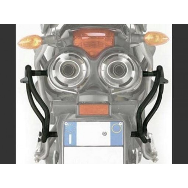 Крепеж боковых кофров KLX687 для BMW F800S (2006), цвет Черный