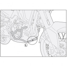 [KAPPA] Дуги для HONDA CRF1000L Africa Twin Adventure Sports 2018-2019