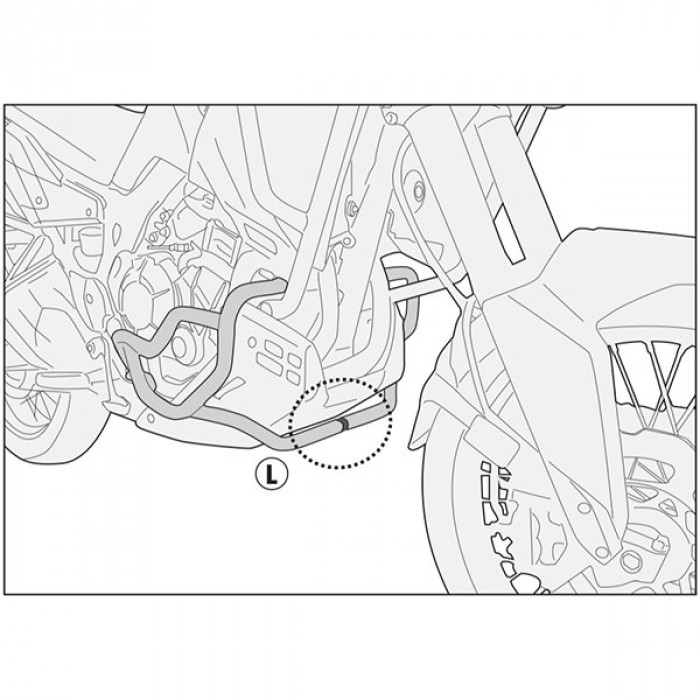 Дуги для KAPPA HONDA CRF1000L Africa Twin Adventure Sports 2018-2019