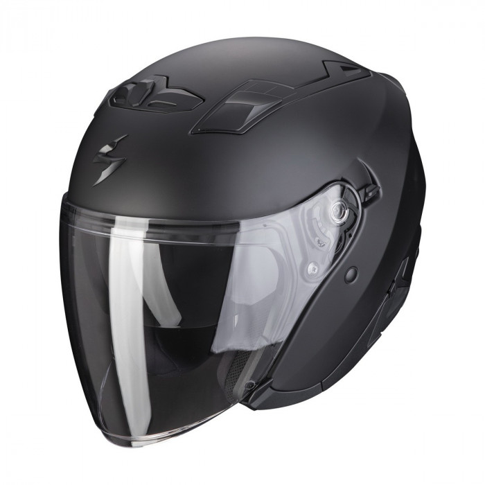 Мотошлем Scorpion EXO EXO-230 SOLID, цвет Черный Матовый, Размер XS