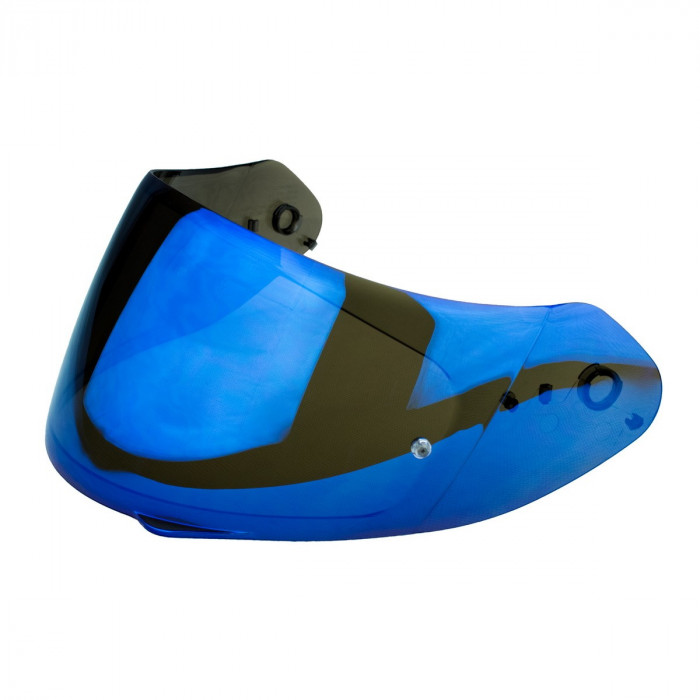 Визор Scorpion EXO EXO-491/EXO-390/EXO-410/EXO-510/EXO-710/EXO-1200/EXO-2000 MIRROR BLUE ELLIP-TEC MAXVISION (KDF14-3) ECE 22-06, цвет Синий, зеркальный