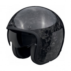 Мотошлем Scorpion EXO BELFAST EVO CARBON ONYX, цвет Карбон Карбон, Размер S