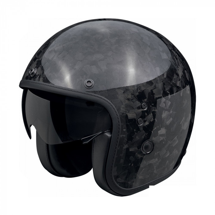 Мотошлем Scorpion EXO BELFAST EVO CARBON ONYX, цвет Карбон Карбон, Размер S