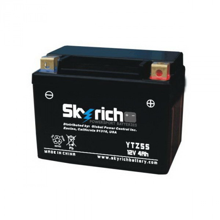 Мото аккумулятор Skyrich YTZ5S 12В 3.5 А/ч MF