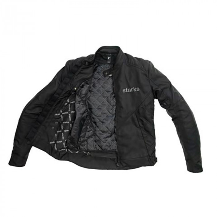 Мотокуртка Starks Urban jacket 2.0 Lining текстиль, цвет Черный, Размер 3XL