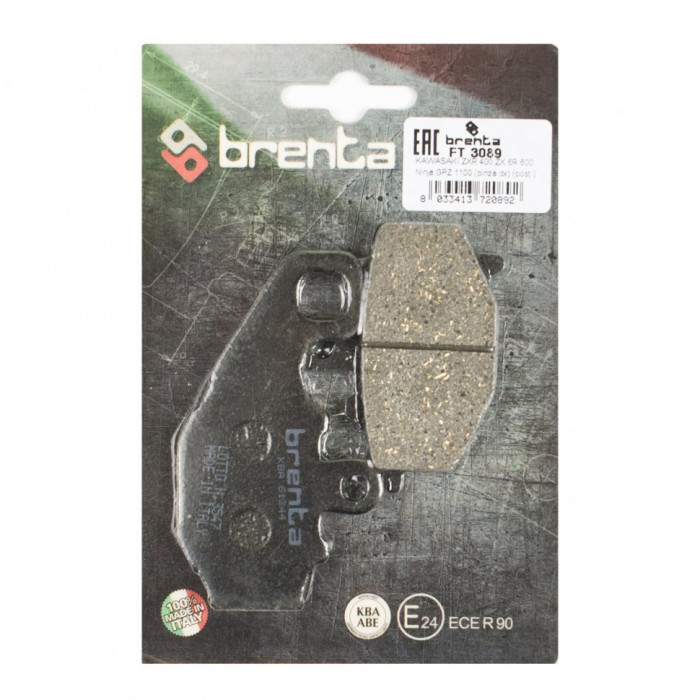 Тормозные колодки Brenta FT 3089 Organic