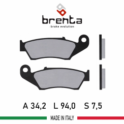 Тормозные колодки Brenta FT 4050 Sintered