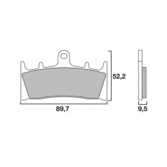 Тормозные колодки Brenta FT 4060 Sintered