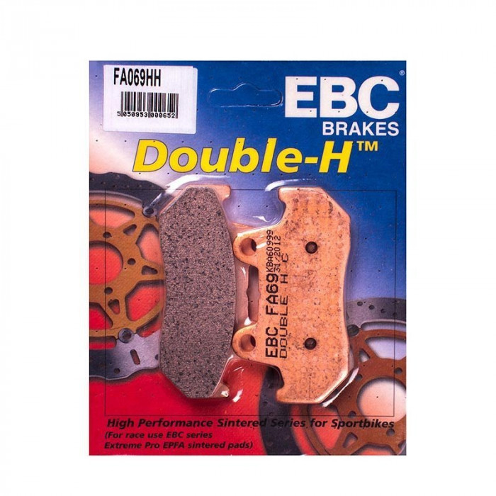 Тормозные колодки EBC FA069HH DOUBLE H Sintered