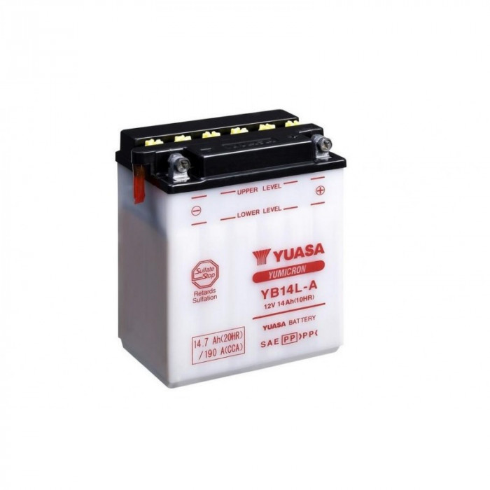 Мото аккумулятор YUASA YB14L-A