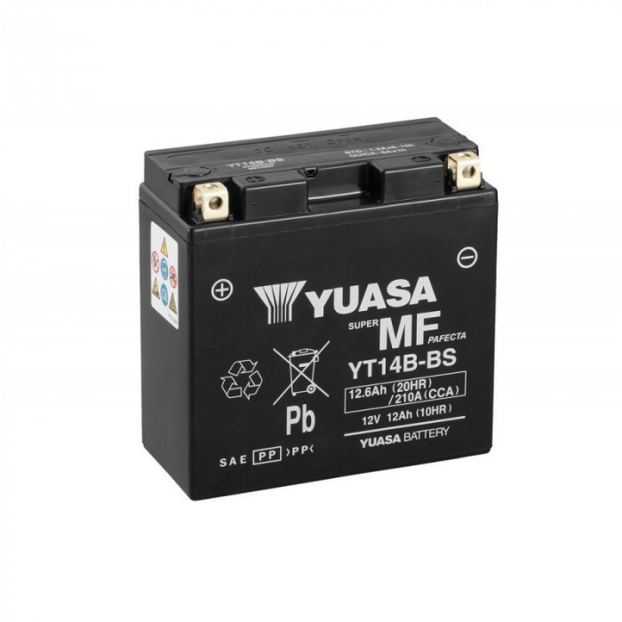 Мото аккумулятор YUASA YT14B-BS