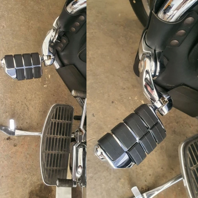 Регулируемые подножки на дуги Flat Foot Pegs 360