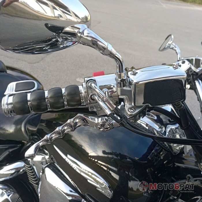 Ручки руля Iron Horse Chrome Cruise — воплощение стиля и комфорта для вашего мотоцикла