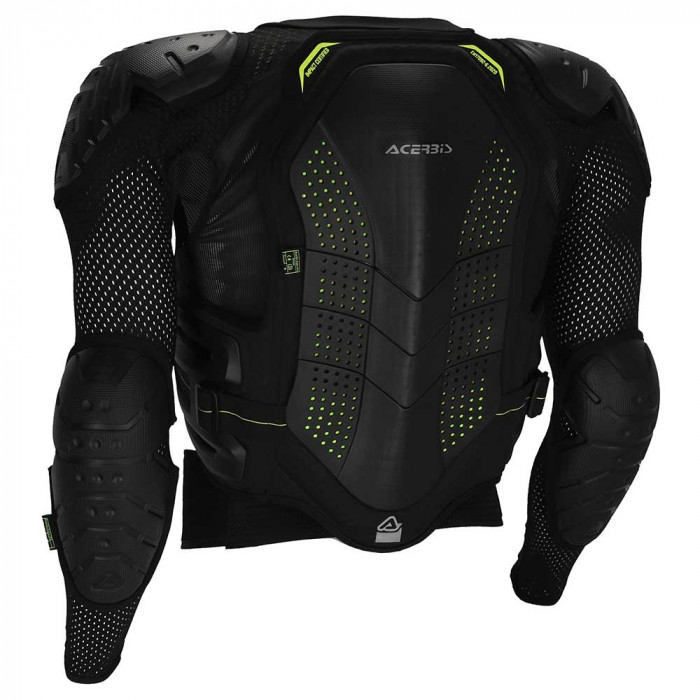 Защита тела (Черепаха) Acerbis KORAZZA, чёрный, жёлтый, S/M