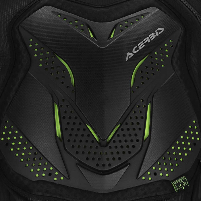 Защита тела (Черепаха) Acerbis KORAZZA, чёрный, жёлтый, S/M