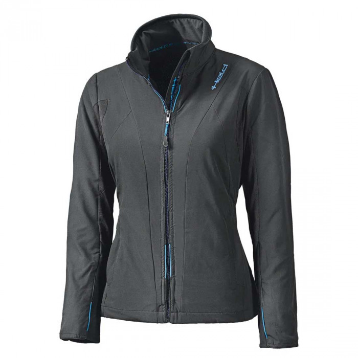 Мотокуртка женская HELD Clip-in Windblocker Top текстиль, цвет Черный, Размер D-M
