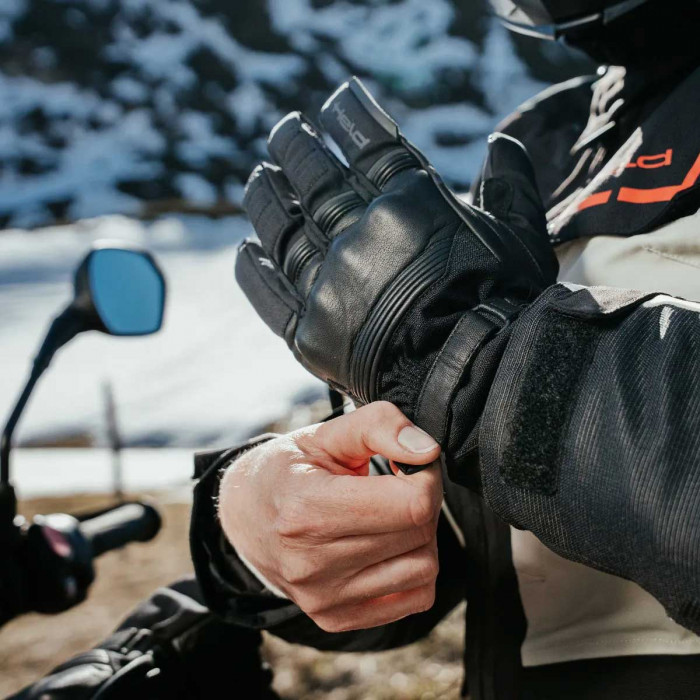 Перчатки HELD Polar 3 кожа, цвет Черный, Размер 8