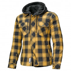 Моторубашка HELD Lumberjack II текстиль, цвет Черный/Желтый, Размер M