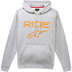 Толстовка Alpinestars RIDE 2.0 FLEECE, Серо-оранжевый, размер 2XL