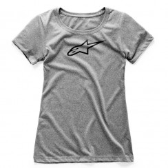 Футболка Alpinestars WOMEN'S AGELESS TEE, серый, размер XS