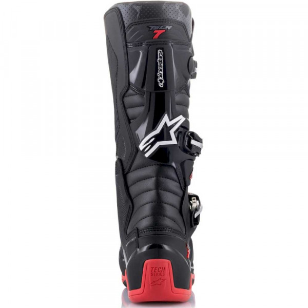 Мотоботы Alpinestars TECH 7, черно-серо-красный, размер 11