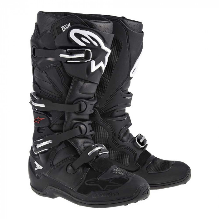 Мотоботы Alpinestars TECH 7, черный, размер 9