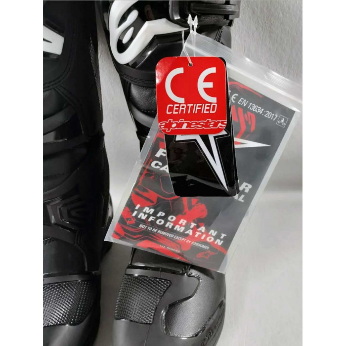 Мотоботы Alpinestars TECH 3, черный, размер 8