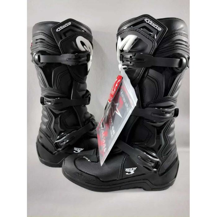 Мотоботы Alpinestars TECH 3, черный, размер 8