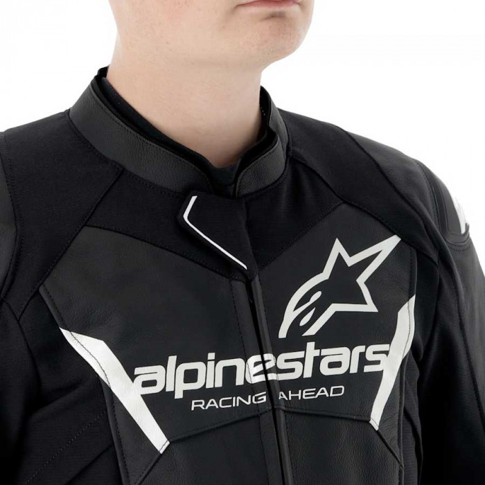 Мотокуртка кожаная Alpinestars FASTER V3 – Спортивный стиль и защита