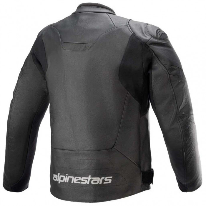 Мотокуртка кожаная Alpinestars FASTER V2 AIRFLOW LEATHER JACKET, черный, размер 50