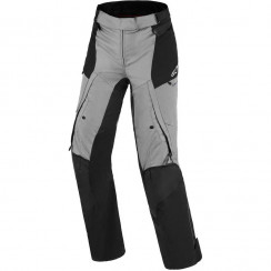 Мотобрюки женские Alpinestars Andes v4 Drystar Woman Pant, черно-серый