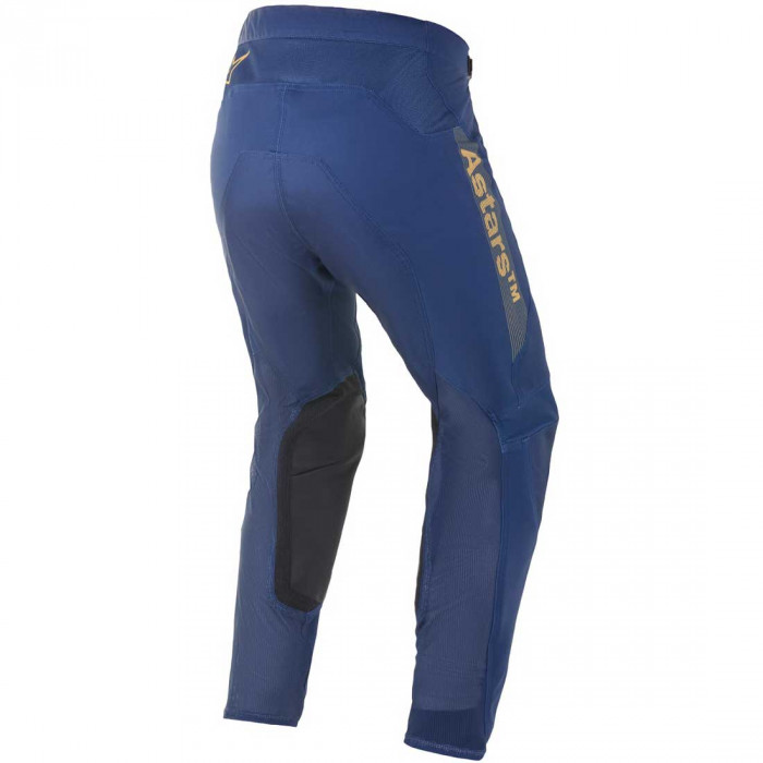 Мотобрюки кроссовые Alpinestars SUPERTECH FOSTER PANTS, морской-оранжевый