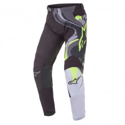 Мотобрюки кроссовые Alpinestars RACER FLAGSHIP PANTS, черный-многоцветный