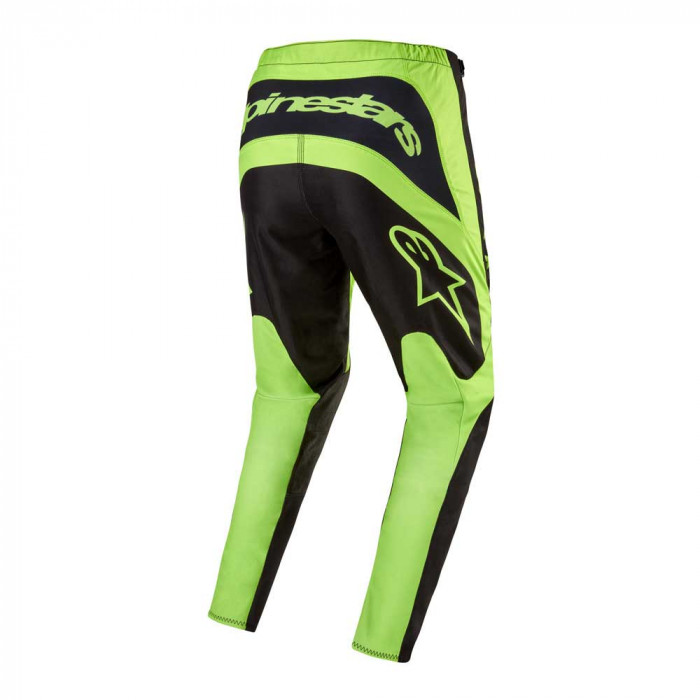 Мотобрюки кроссовые Alpinestars Fluid Lurv, черно-желтый