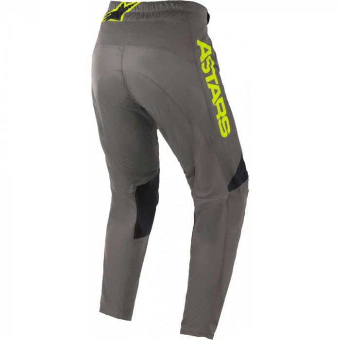 Мотобрюки кроссовые Alpinestars FLUID SPEED PANTS, темно-серо-желтый