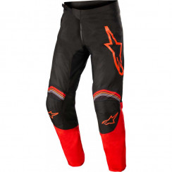Мотобрюки кроссовые Alpinestars FLUID SPEED PANTS, черно-красный