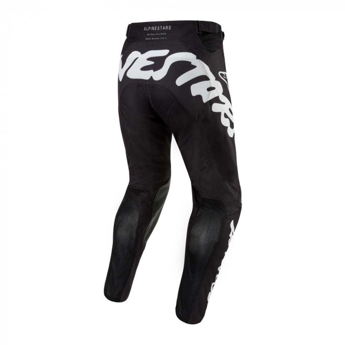 Мотобрюки кроссовые Alpinestars Racer Hana, черно-белый