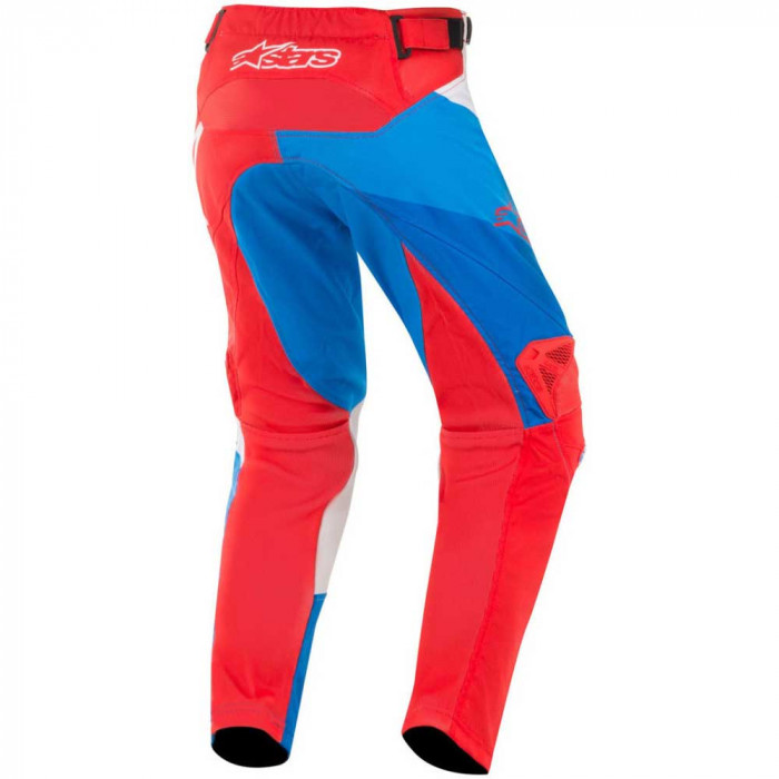 Мотобрюки кроссовые Alpinestars YOUTH RACER VENOM PANTS, красно-бело-синий