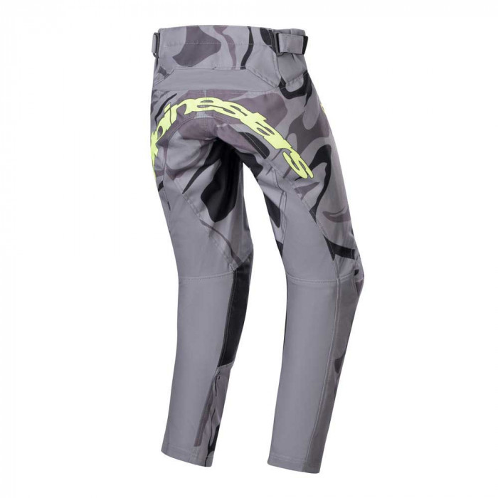 Мотобрюки кроссовые Alpinestars Youth Racer Tactical, серо-камуфляжный