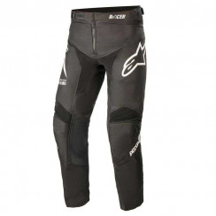 Мотобрюки кроссовые Alpinestars YOUTH RACER BRAAP PANTS, черно-белый