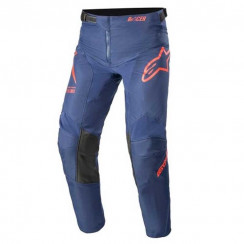 Мотобрюки кроссовые Alpinestars YOUTH RACER BRAAP PANTS, серо-синий