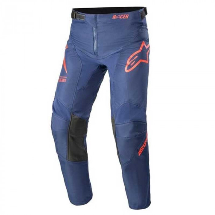 Мотобрюки кроссовые Alpinestars YOUTH RACER BRAAP PANTS, серо-синий