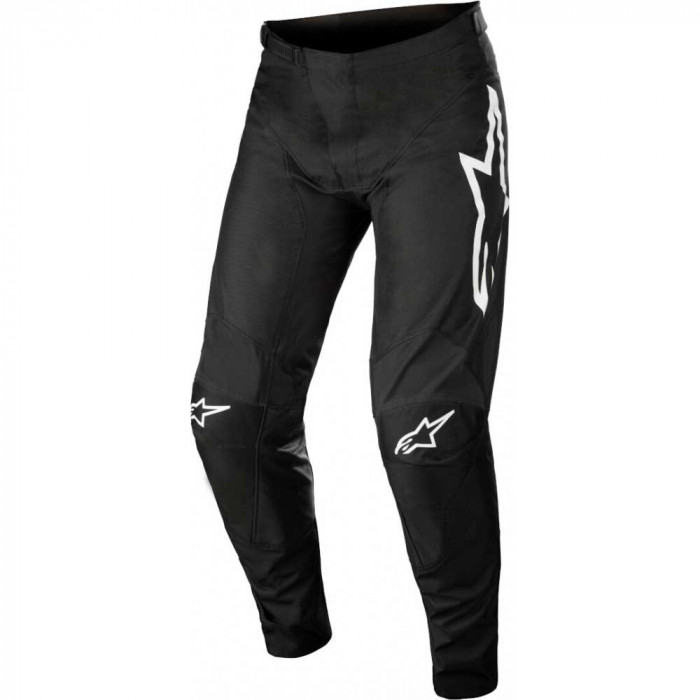 Мотобрюки кроссовые детские Alpinestars YOUTH RACER GRAPHITE PANTS, черно-темно-серый