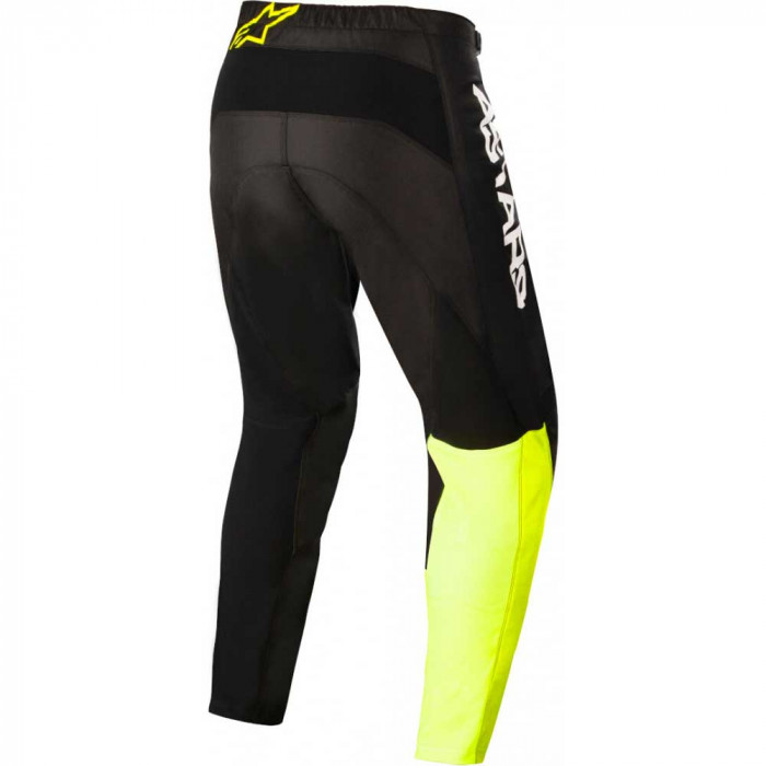 Мотобрюки кроссовые детские Alpinestars YOUTH RACER CHASER PANTS, черно-желтый