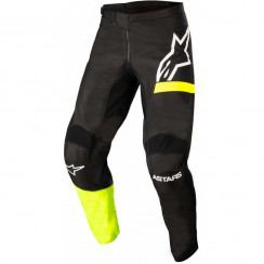 Мотобрюки кроссовые детские Alpinestars YOUTH RACER CHASER PANTS, черно-желтый