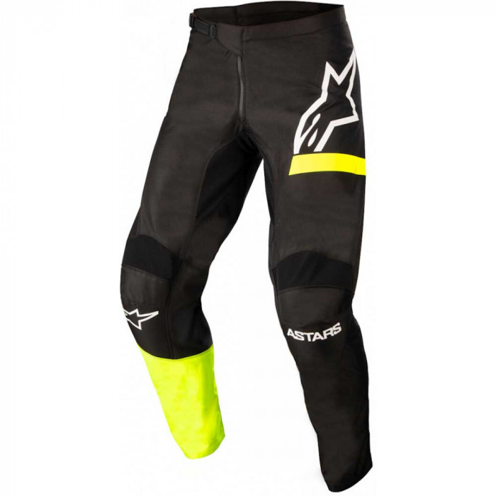 Мотобрюки кроссовые детские Alpinestars YOUTH RACER CHASER PANTS, черно-желтый