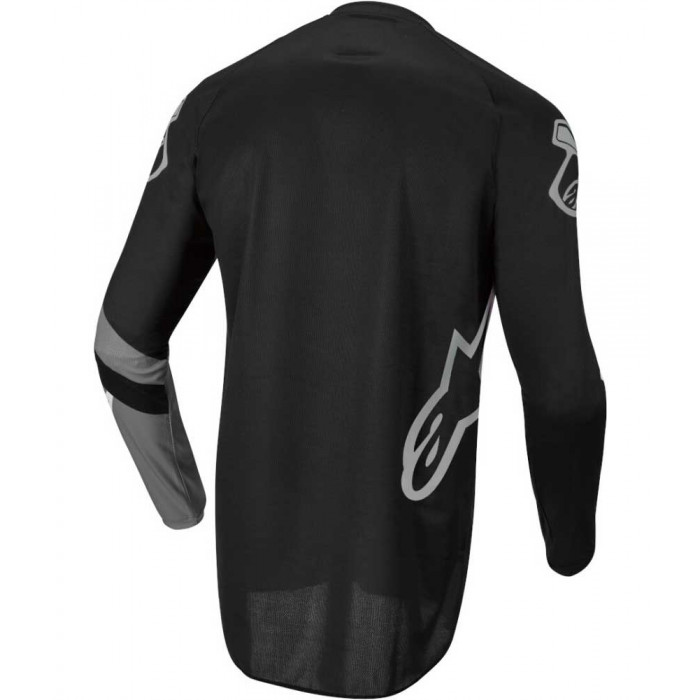 Джерси детская Alpinestars YOUTH RACER GRAPHITE JERSEY, черно-темно-серый, размер L